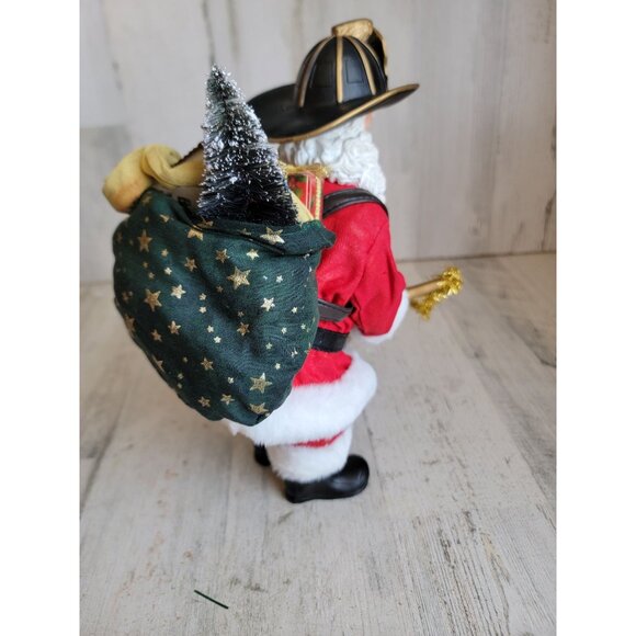 Clothique possible dreams fireman Santa Claus firefighter Xmas decor - Picture 7 of 9
